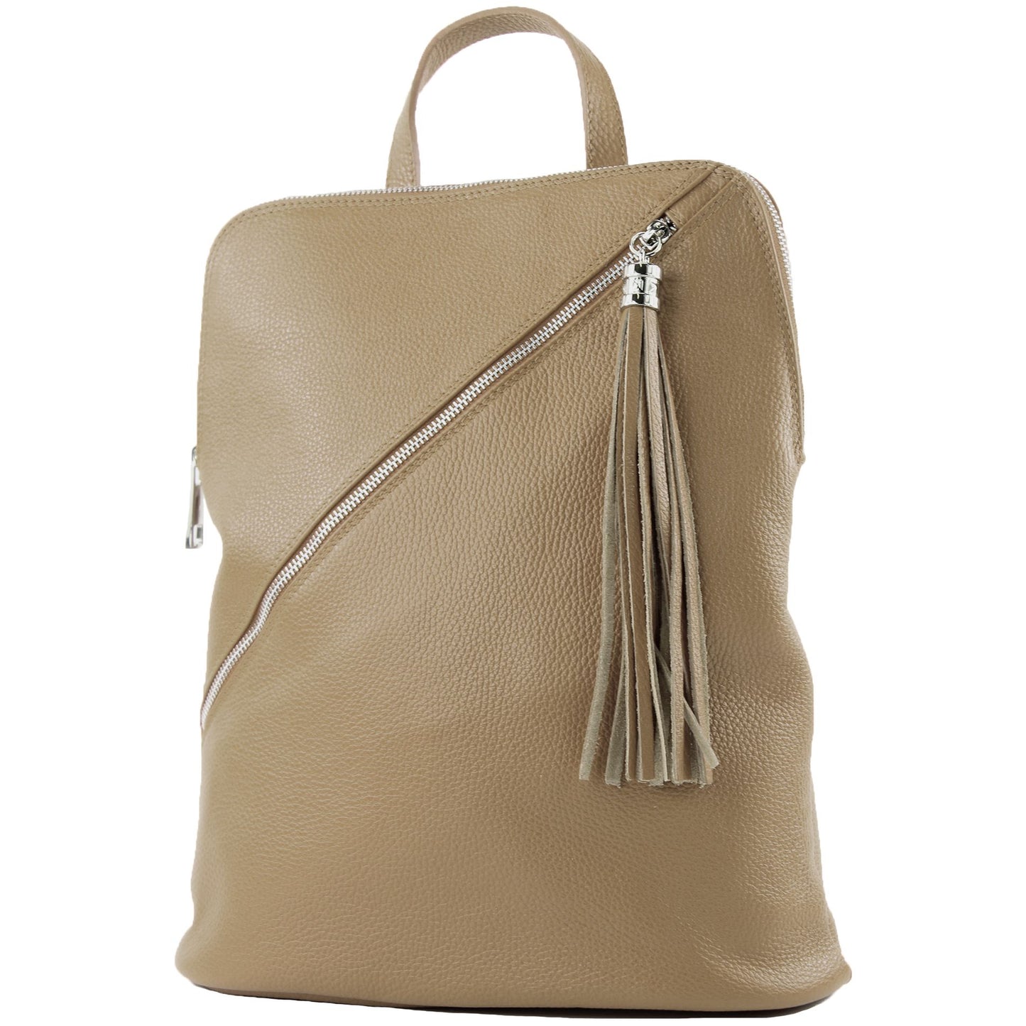 modamoda de T161 Damen Leder Rucksack Handtasche handmade in Italy