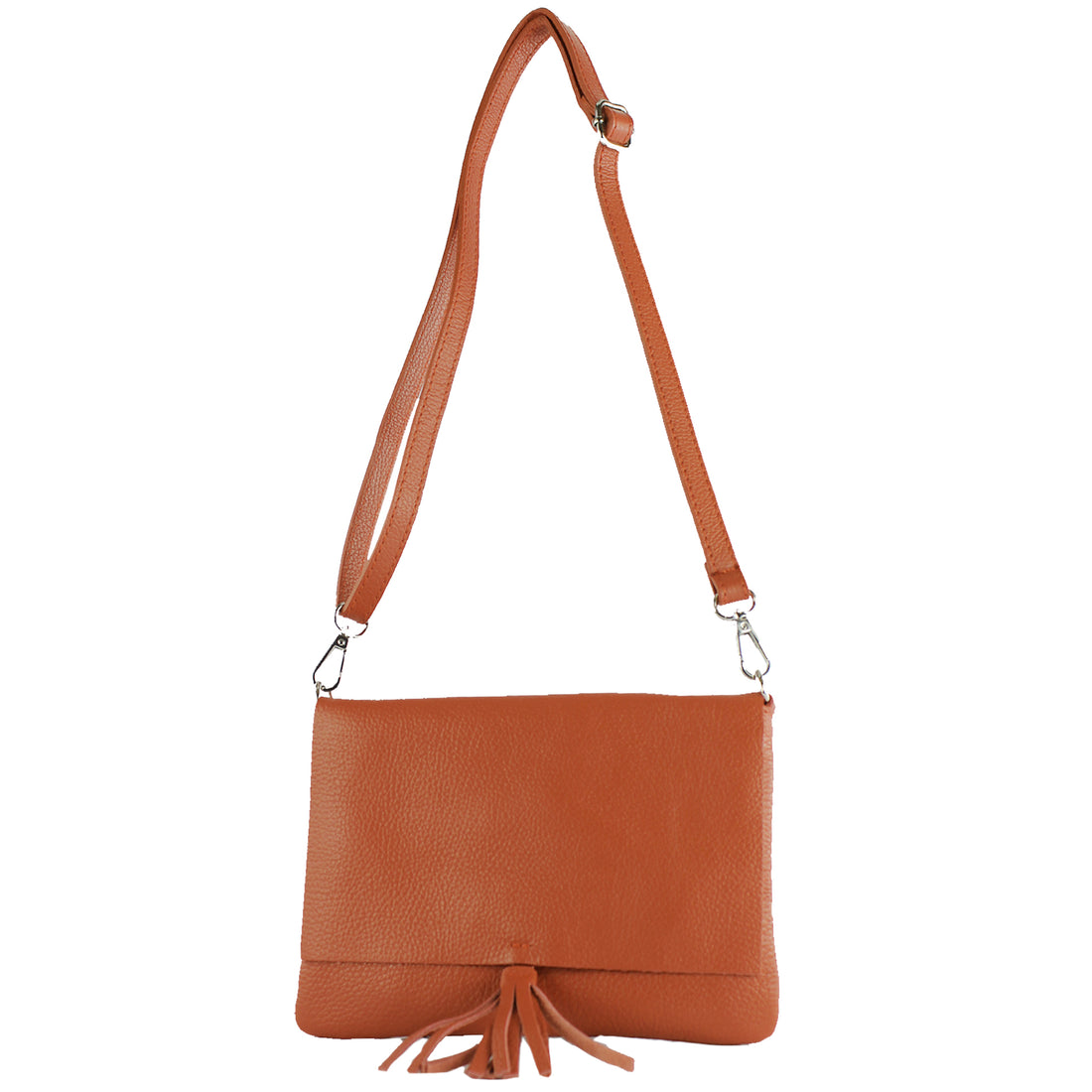 modamoda de - T242 - ital. Leder Clutch Umhängetasche Small