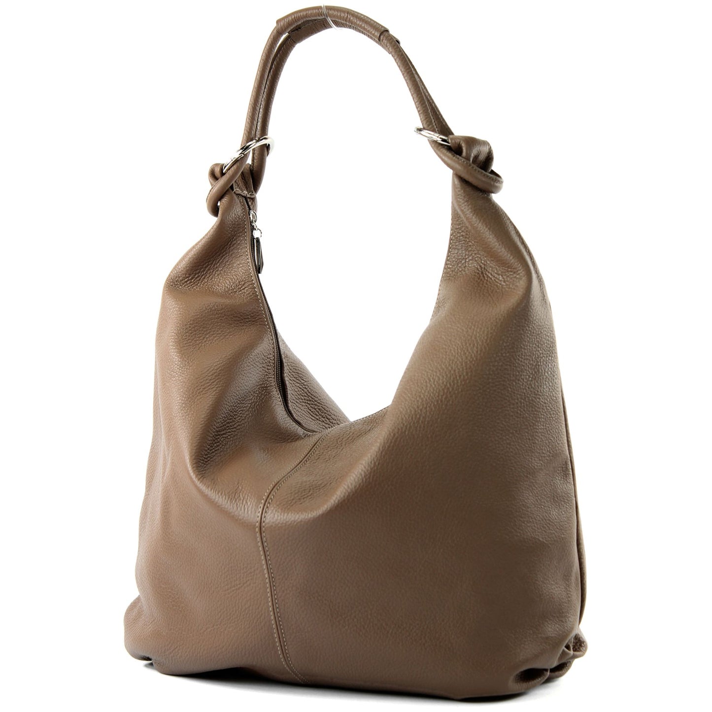 modamoda de 337 Damen Leder Schultertasche Shopper Large handmade in Italy