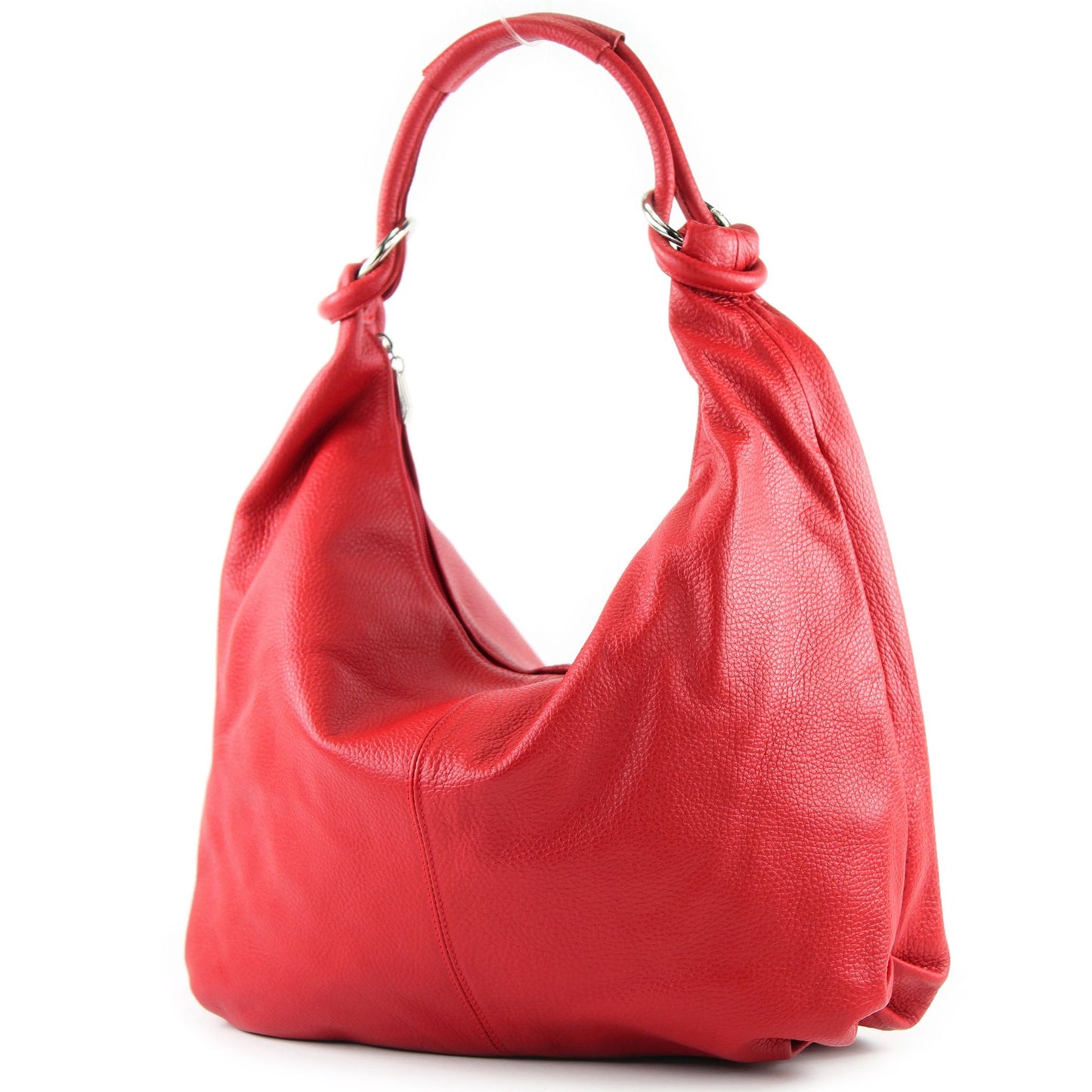modamoda de 337 Damen Leder Schultertasche Shopper Large handmade in Italy