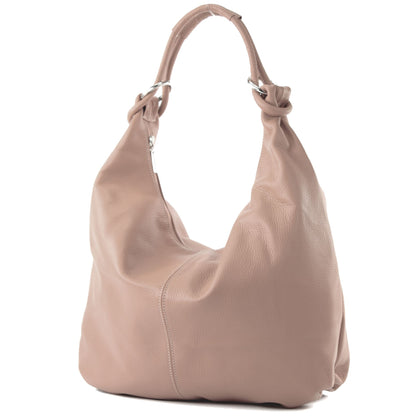 modamoda de 337 Damen Leder Schultertasche Shopper Large handmade in Italy