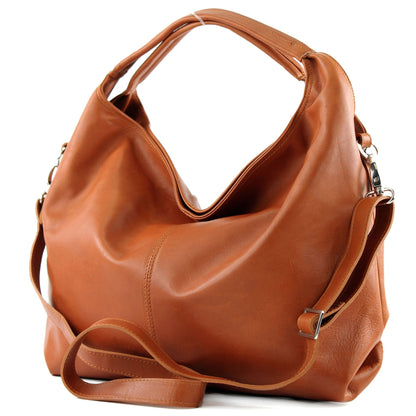 modamoda de -  DS26 - ital Damenhandtasche aus Nappaleder