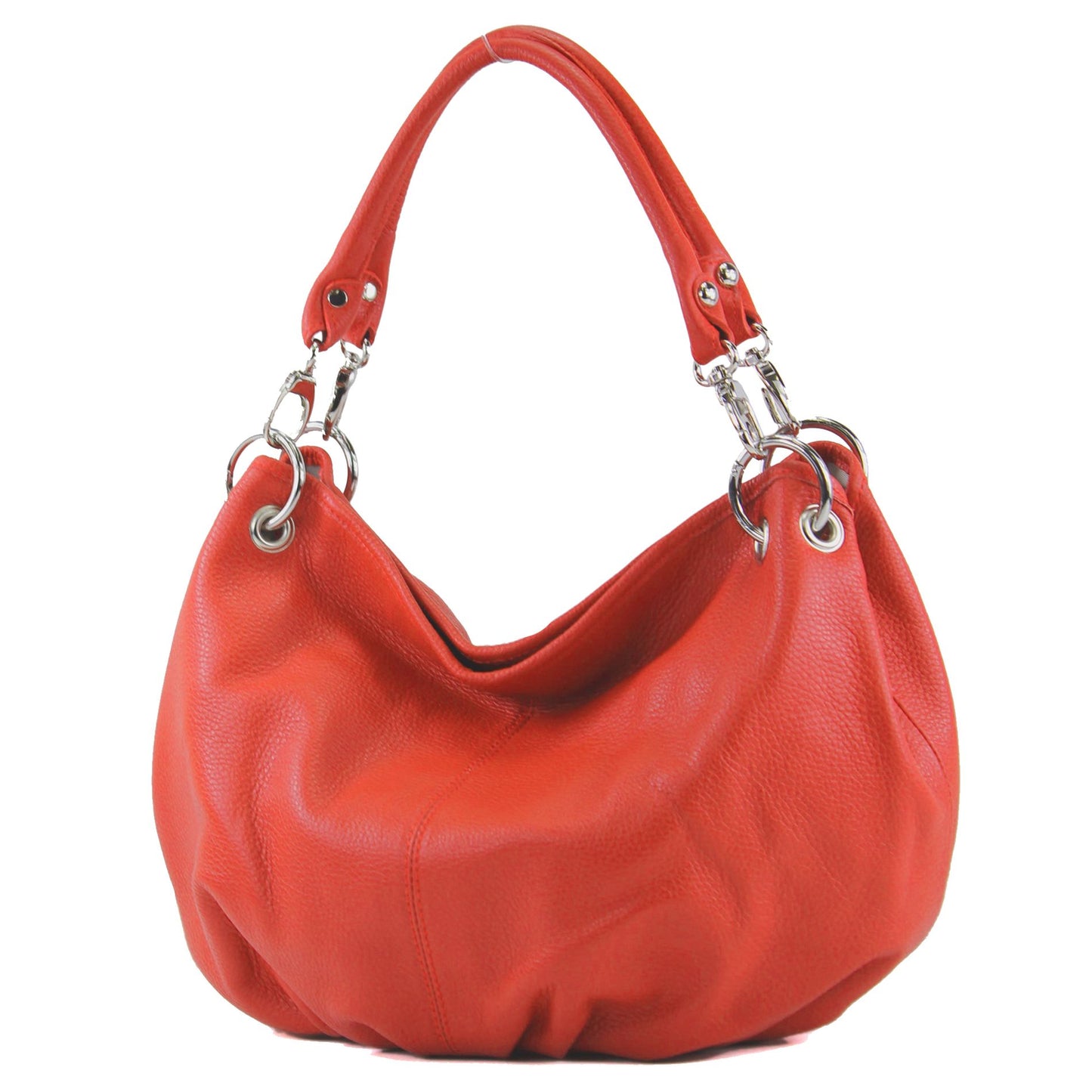 modamoda de IT40 Damen Leder / Nappaleder Schultertasche Hobo Bag handmade in Italy
