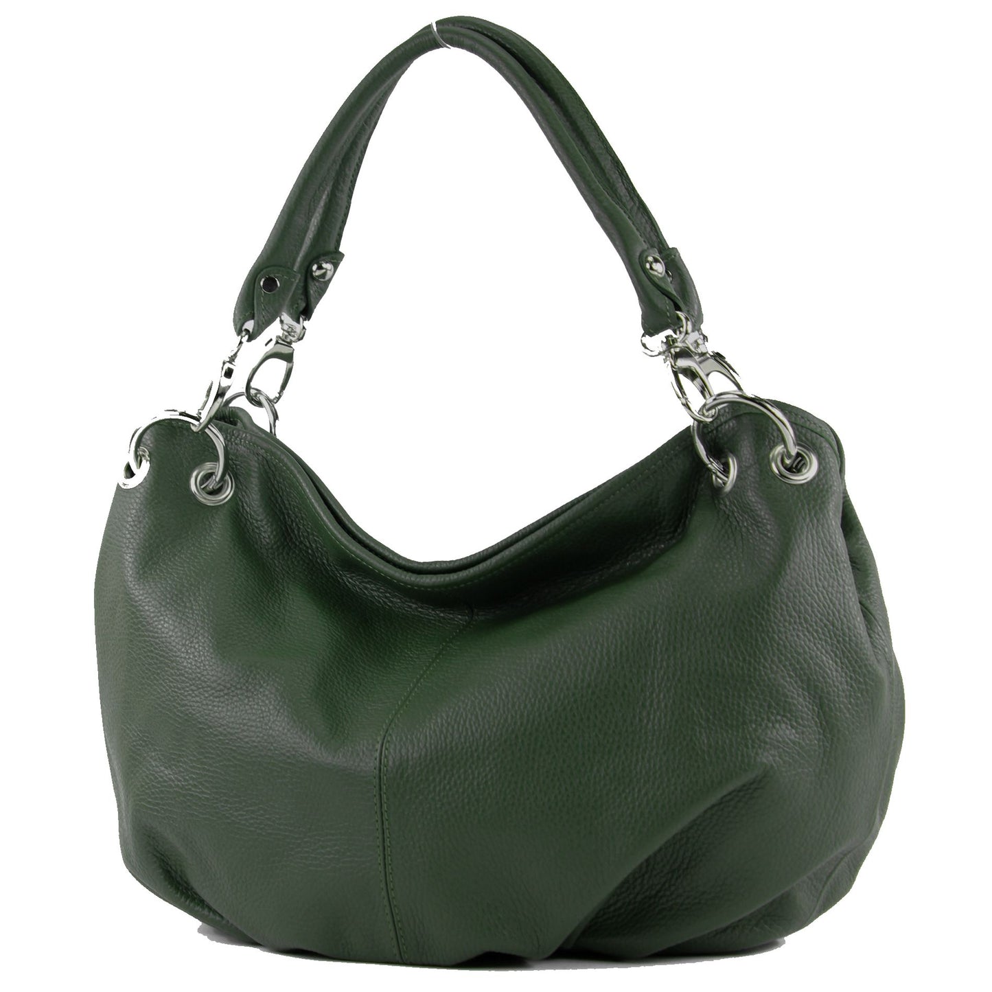 modamoda de IT40 Damen Leder / Nappaleder Schultertasche Hobo Bag handmade in Italy