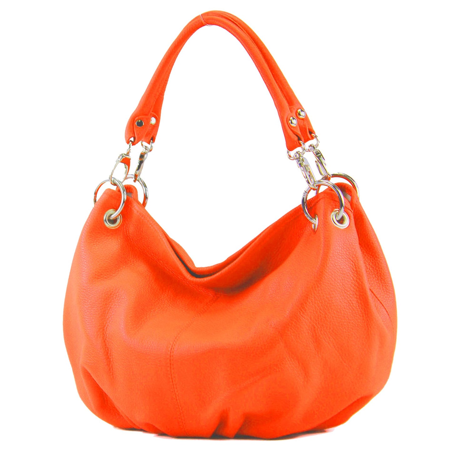 modamoda de IT40 Damen Leder / Nappaleder Schultertasche Hobo Bag handmade in Italy