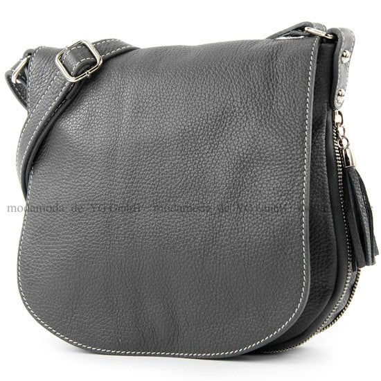modamoda de -T06-B-WARE - ital. Umhängetasche aus Leder