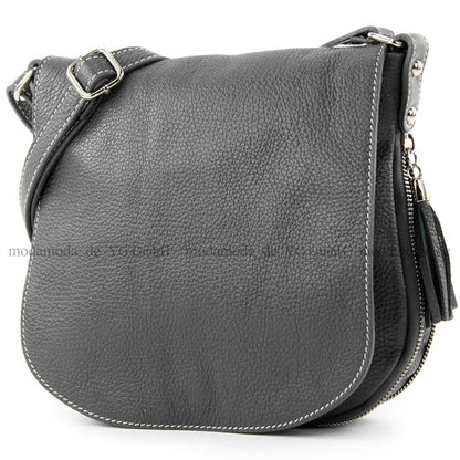 modamoda de -T06-B-WARE - ital. Umhängetasche aus Leder