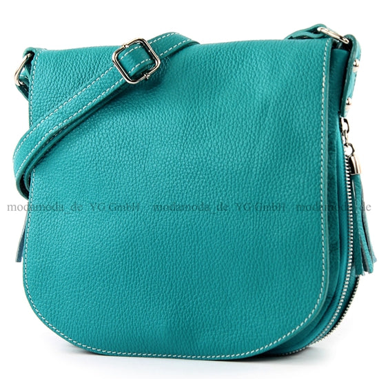 modamoda de -T06-B-WARE - ital. Umhängetasche aus Leder