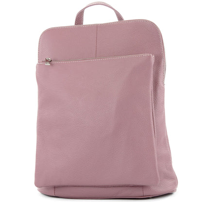 modamoda de T141 Damen Leder Rucksack Damentasche Schultertasche handmade in Italy