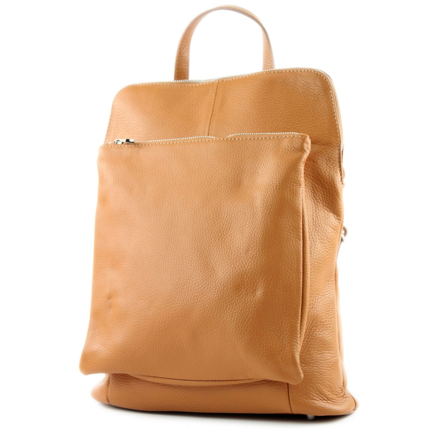 modamoda de T141 Damen Leder Rucksack Damentasche Schultertasche handmade in Italy