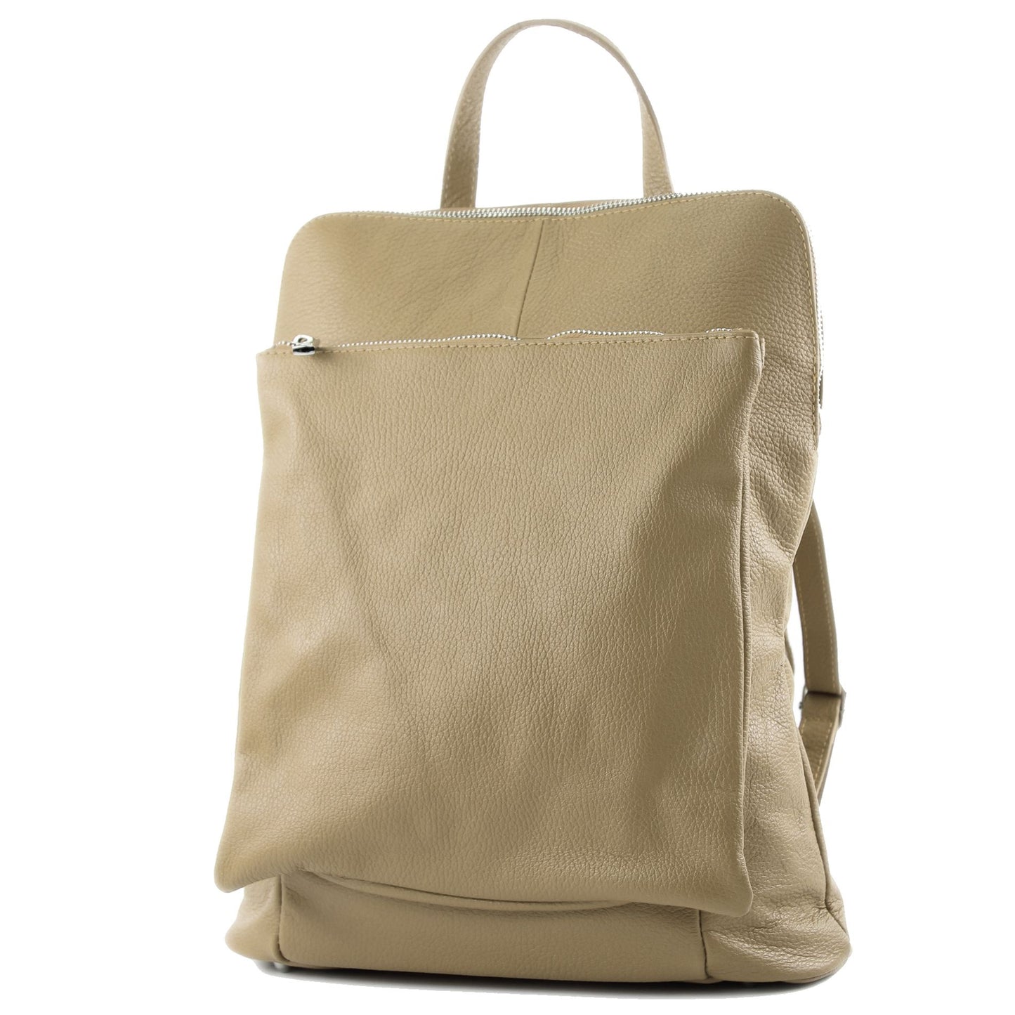 modamoda de T141 Damen Leder Rucksack Damentasche Schultertasche handmade in Italy