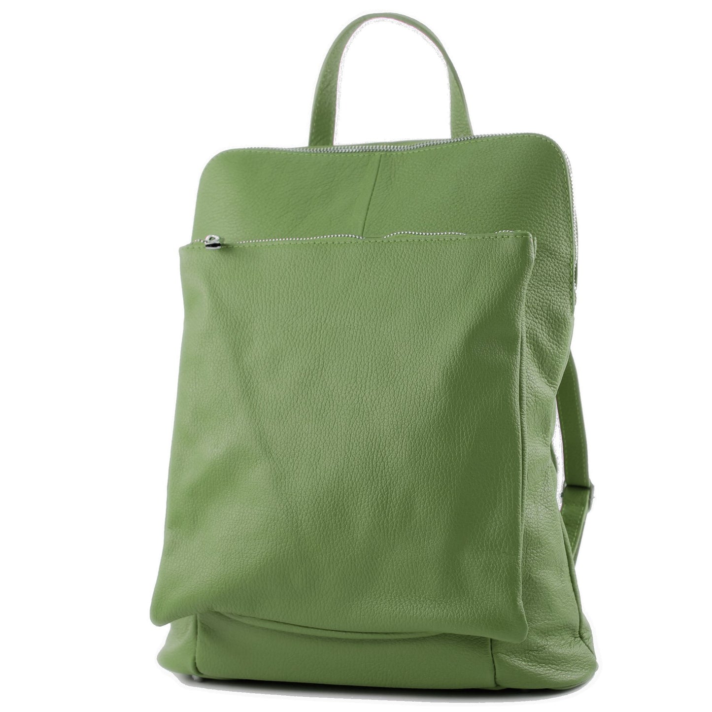 modamoda de T141 Damen Leder Rucksack Damentasche Schultertasche handmade in Italy