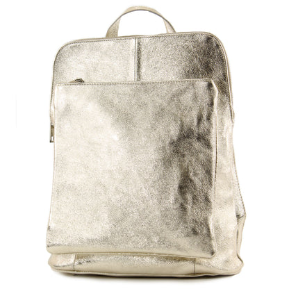 modamoda de T141 Damen Leder Rucksack Damentasche Schultertasche handmade in Italy