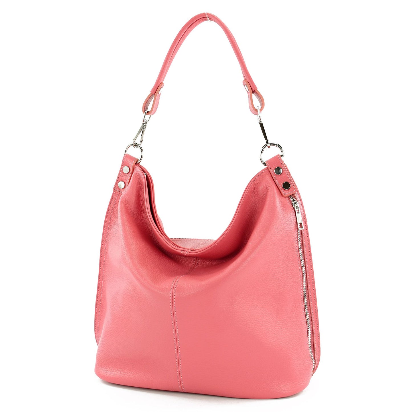 modamoda de - T177 -  ital. Damen Schultertasche aus Leder