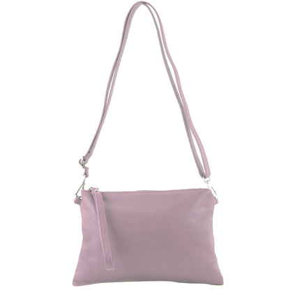 modamoda de T186 Damen Leder Clutch Umhängetasche Abendtasche handmade in Italy