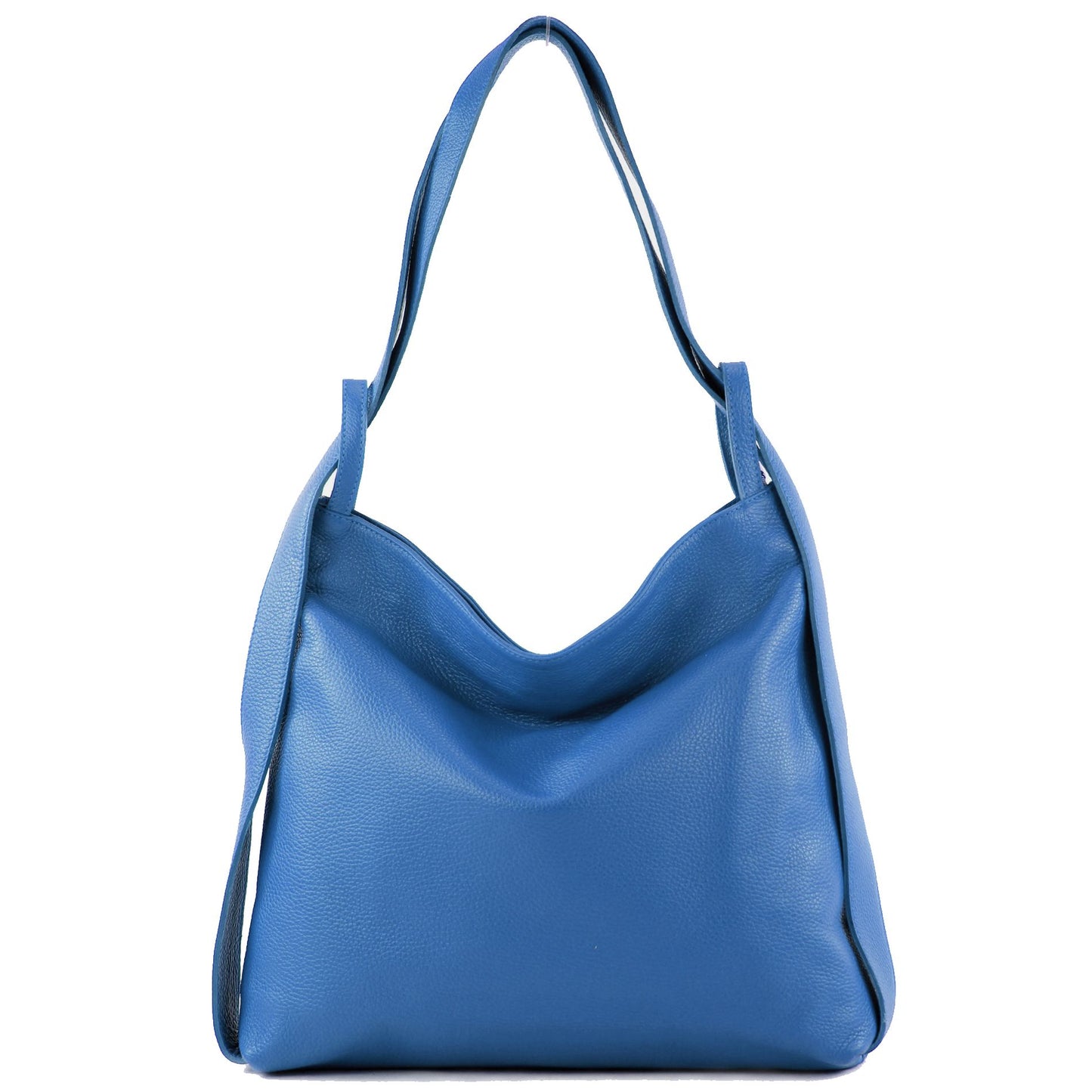 modamoda de T192 Damen Leder Rucksack Schultertasche 2in1 handmade in Italy