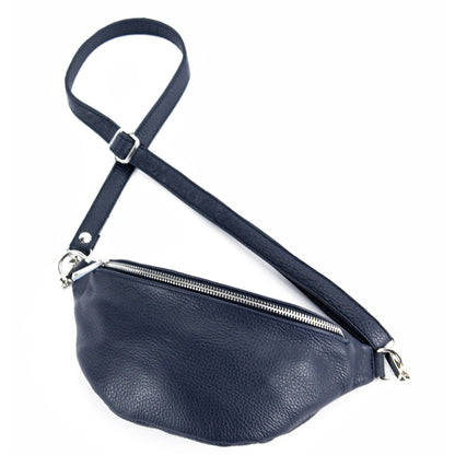 modamoda de T211 Damen Leder Bauchtasche Brusttasche Hüfttasche handmade in Italy