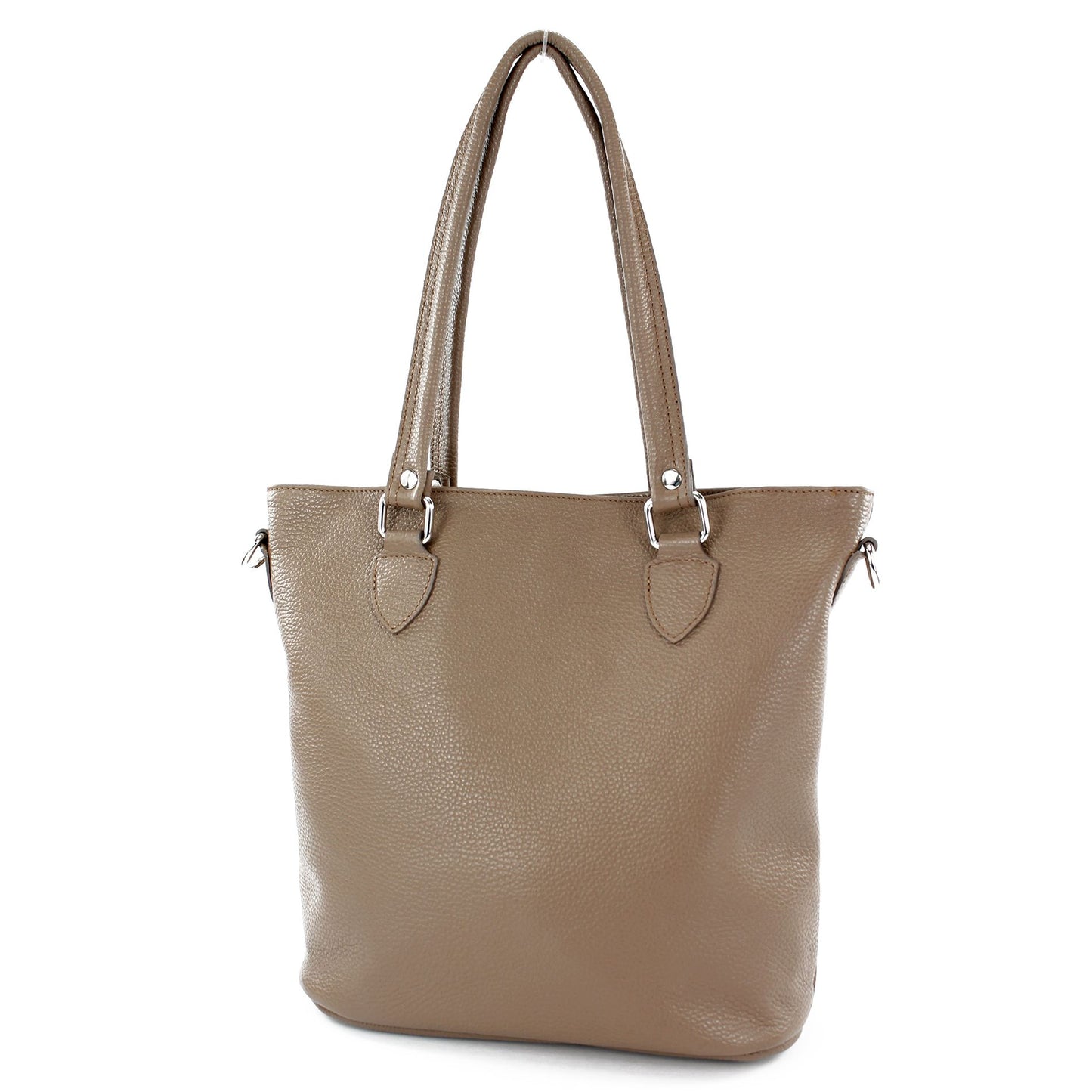 modamoda de - T215 -  Italienische Ledertasche Shopper Large