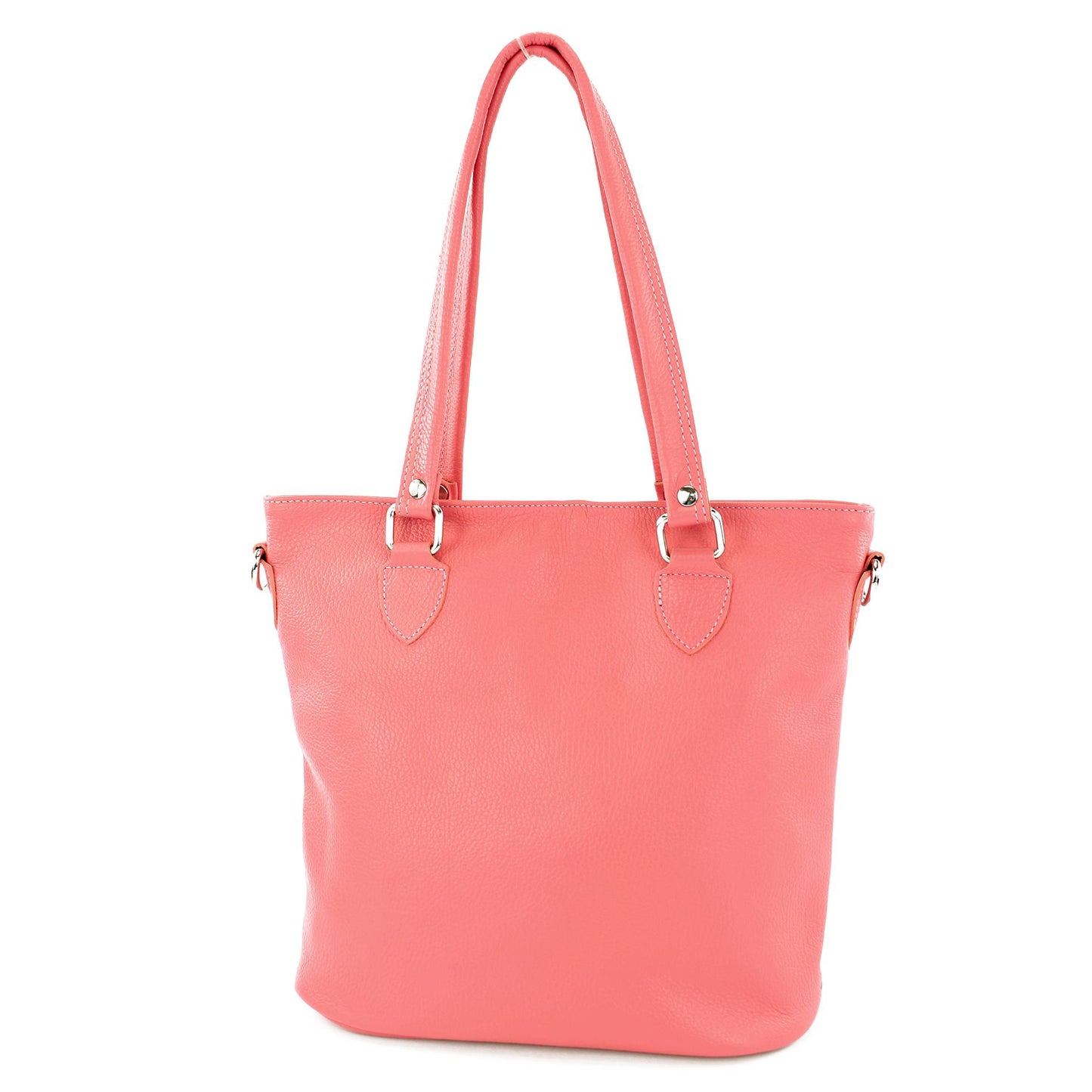 modamoda de - T215 -  Italienische Ledertasche Shopper Large