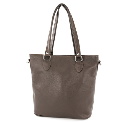 modamoda de - T215 -  Italienische Ledertasche Shopper Large