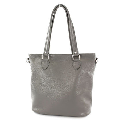 modamoda de - T215 -  Italienische Ledertasche Shopper Large