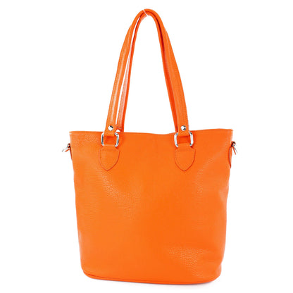 modamoda de - T215 -  Italienische Ledertasche Shopper Large