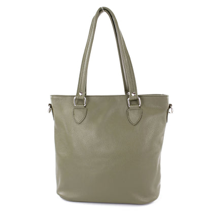 modamoda de - T215 -  Italienische Ledertasche Shopper Large