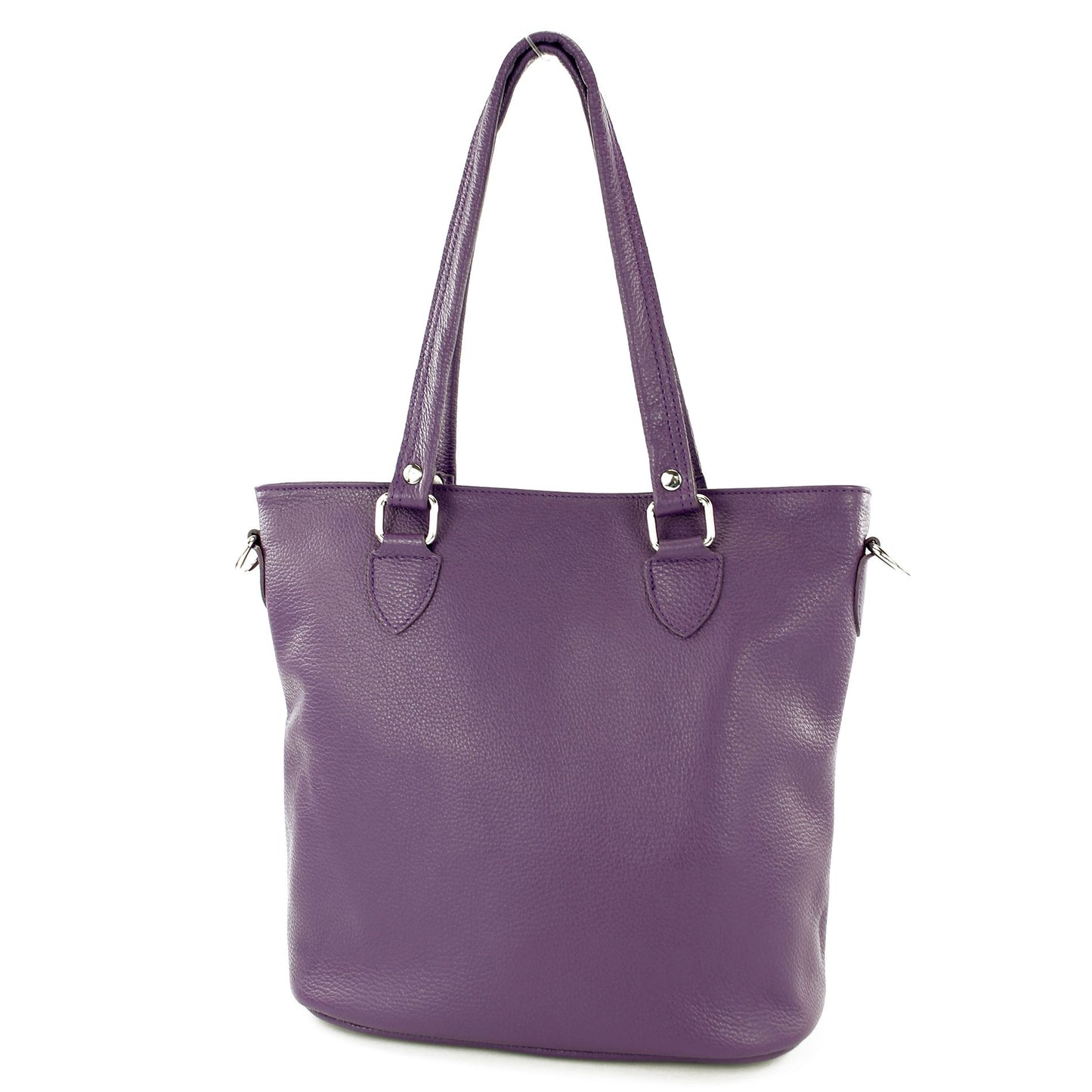 modamoda de - T215 -  Italienische Ledertasche Shopper Large