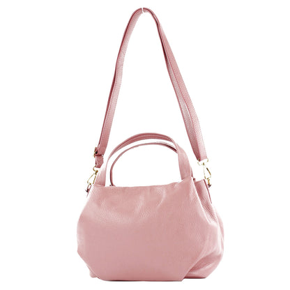 modamoda de T218 Damen Leder Henkeltasche Tragetasche Schultertasche handmade in Italy