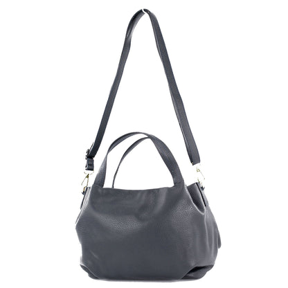 modamoda de T218 Damen Leder Henkeltasche Tragetasche Schultertasche handmade in Italy