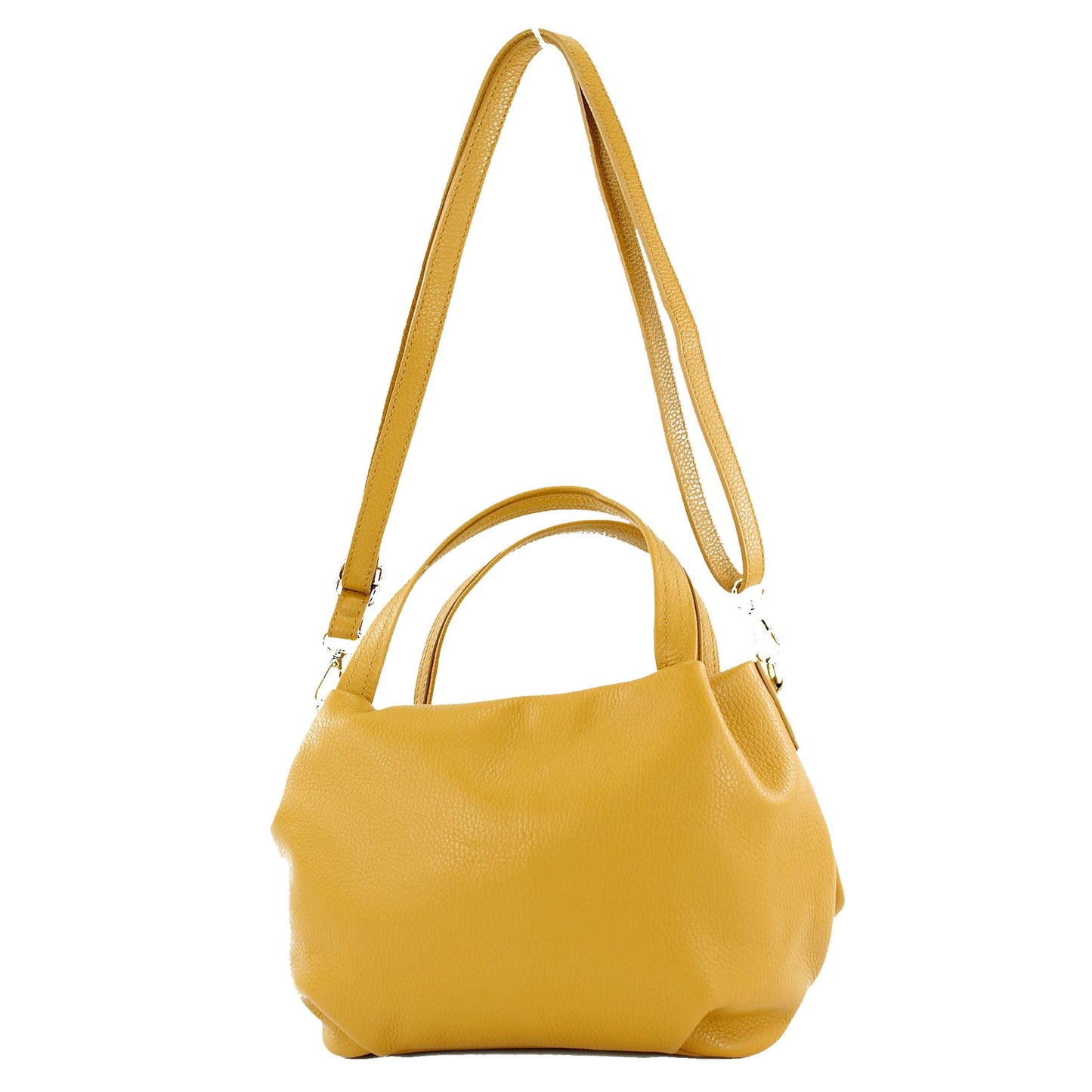 modamoda de T218 Damen Leder Henkeltasche Tragetasche Schultertasche handmade in Italy
