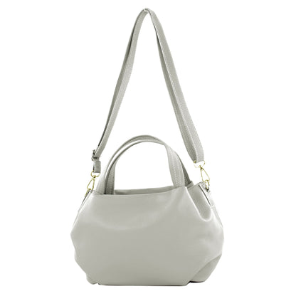 modamoda de T218 Damen Leder Henkeltasche Tragetasche Schultertasche handmade in Italy