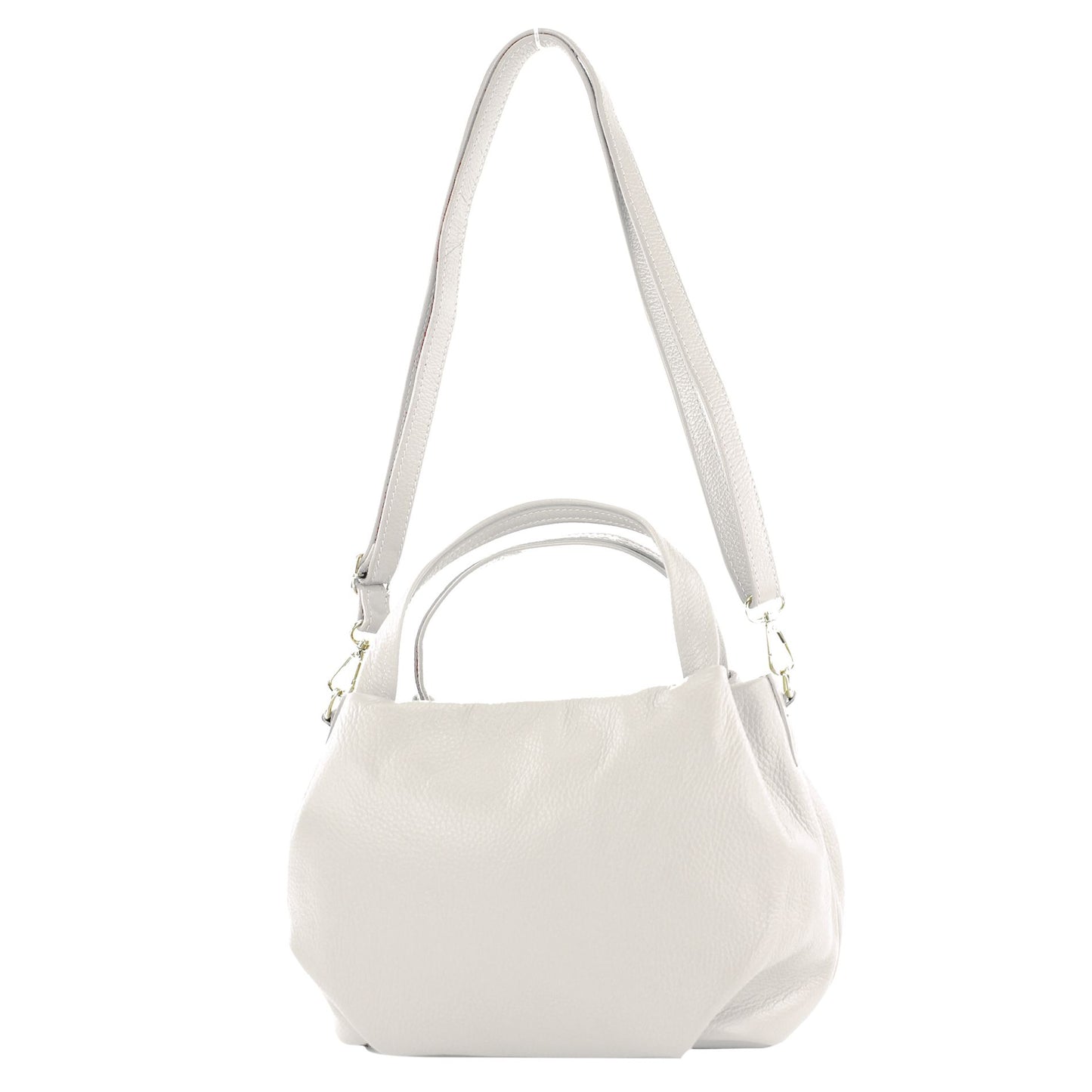 modamoda de T218 Damen Leder Henkeltasche Tragetasche Schultertasche handmade in Italy