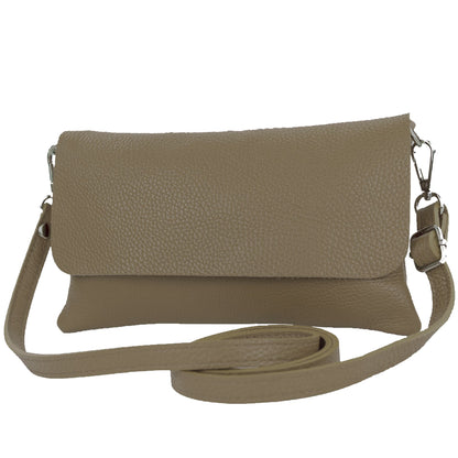 modamoda de T226 Damen Leder Clutch Umhängetasche Abendtasche Small handmade in Italy