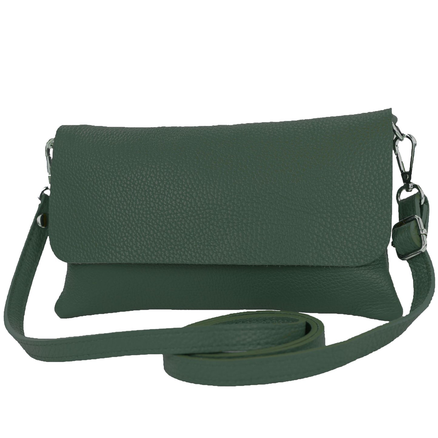modamoda de T226 Damen Leder Clutch Umhängetasche Abendtasche Small handmade in Italy