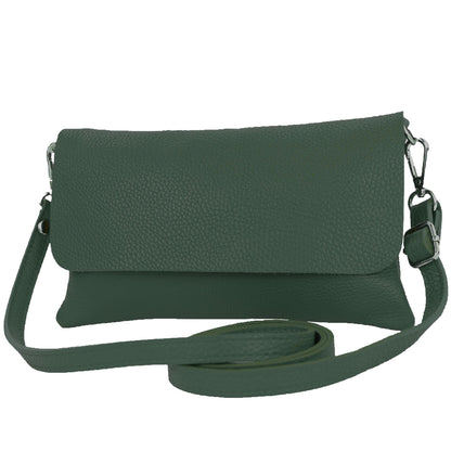 modamoda de T226 Damen Leder Clutch Umhängetasche Abendtasche Small handmade in Italy