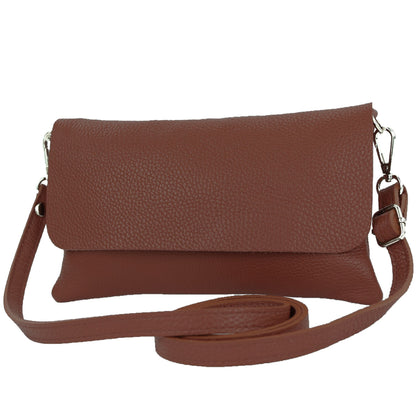 modamoda de T226 Damen Leder Clutch Umhängetasche Abendtasche Small handmade in Italy