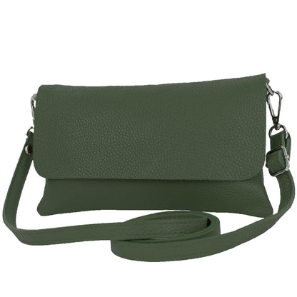 modamoda de T226 Damen Leder Clutch Umhängetasche Abendtasche Small handmade in Italy