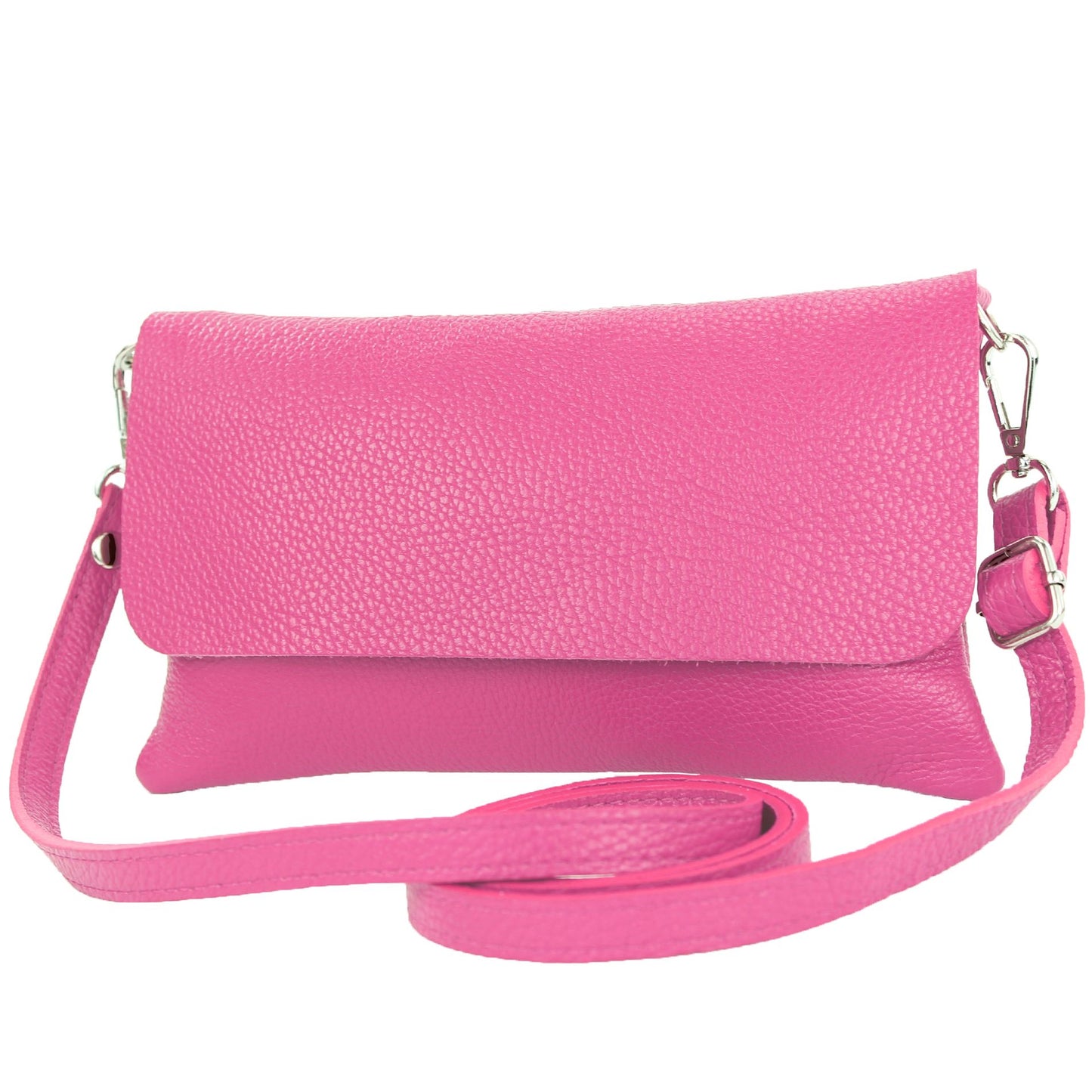 modamoda de T226 Damen Leder Clutch Umhängetasche Abendtasche Small handmade in Italy