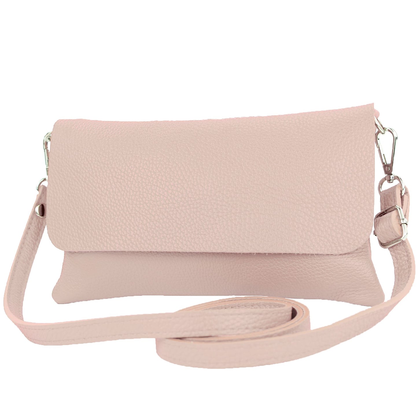 modamoda de T226 Damen Leder Clutch Umhängetasche Abendtasche Small handmade in Italy