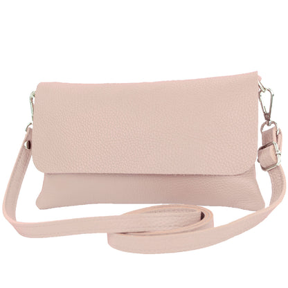 modamoda de T226 Damen Leder Clutch Umhängetasche Abendtasche Small handmade in Italy
