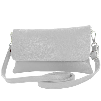 modamoda de T226 Damen Leder Clutch Umhängetasche Abendtasche Small handmade in Italy