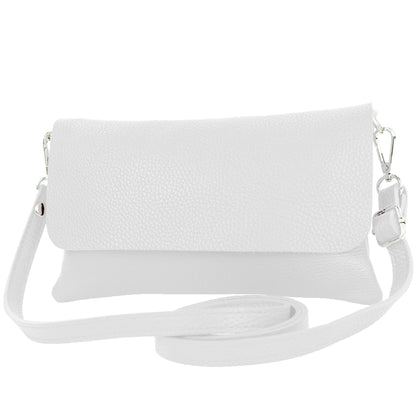 modamoda de T226 Damen Leder Clutch Umhängetasche Abendtasche Small handmade in Italy