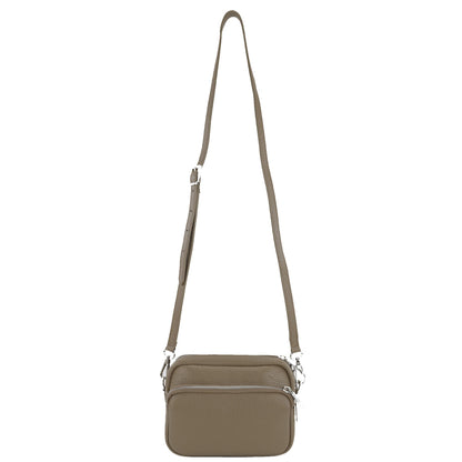 modamoda de - T231 - ital. Umhängetasche Klein Small aus Leder