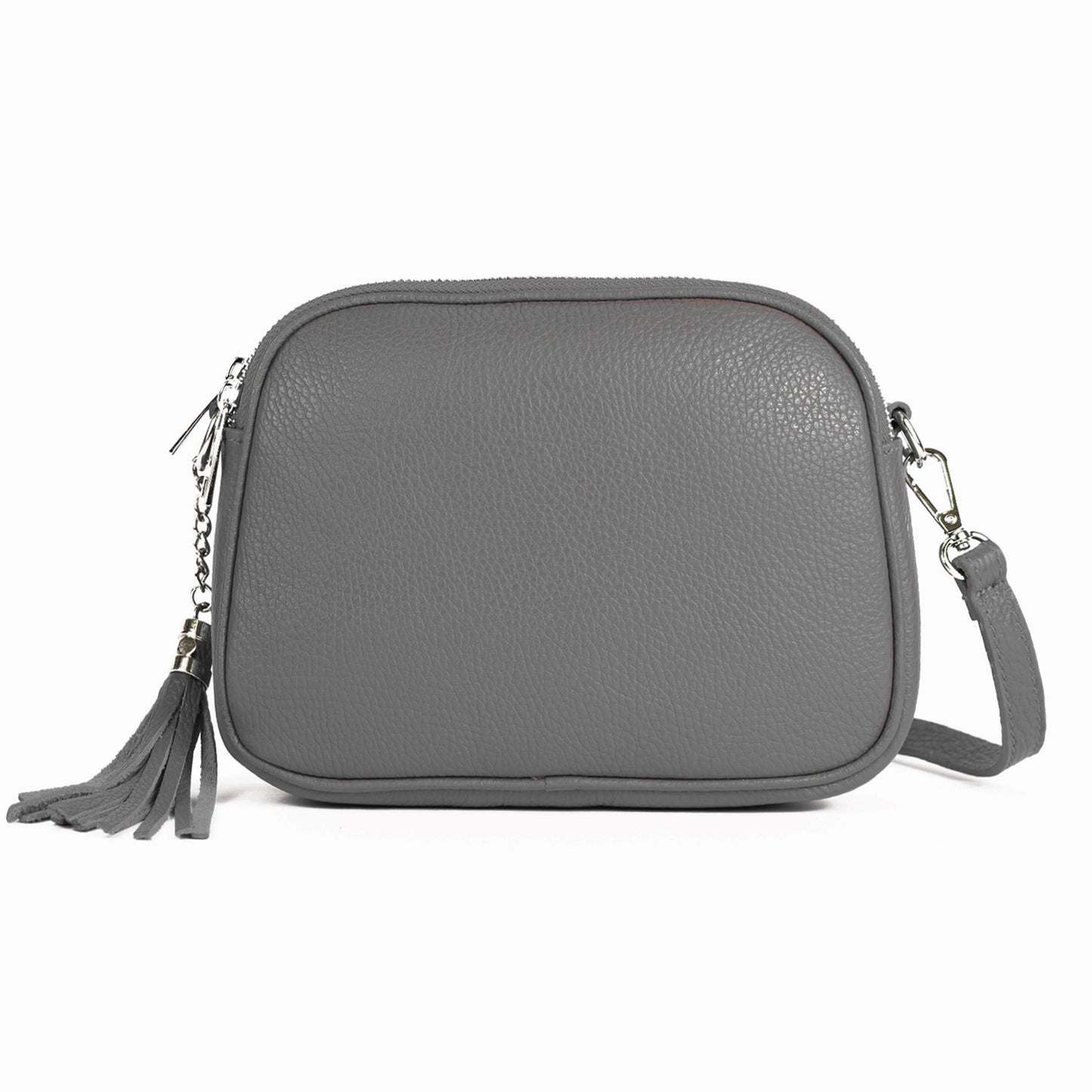 modamoda de - T238 - ital. Damen Umhängetasche Leder Medium
