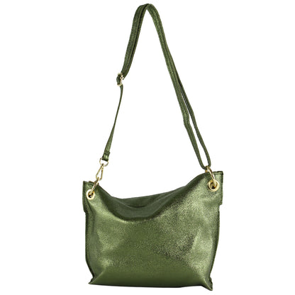 modamoda de - T243 - ital. Umhängetasche Klein Small aus Leder