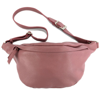 modamoda de - T77 -  ital. Hüfttasche Bauchtasche Brusttasche Medium aus weichem Leder