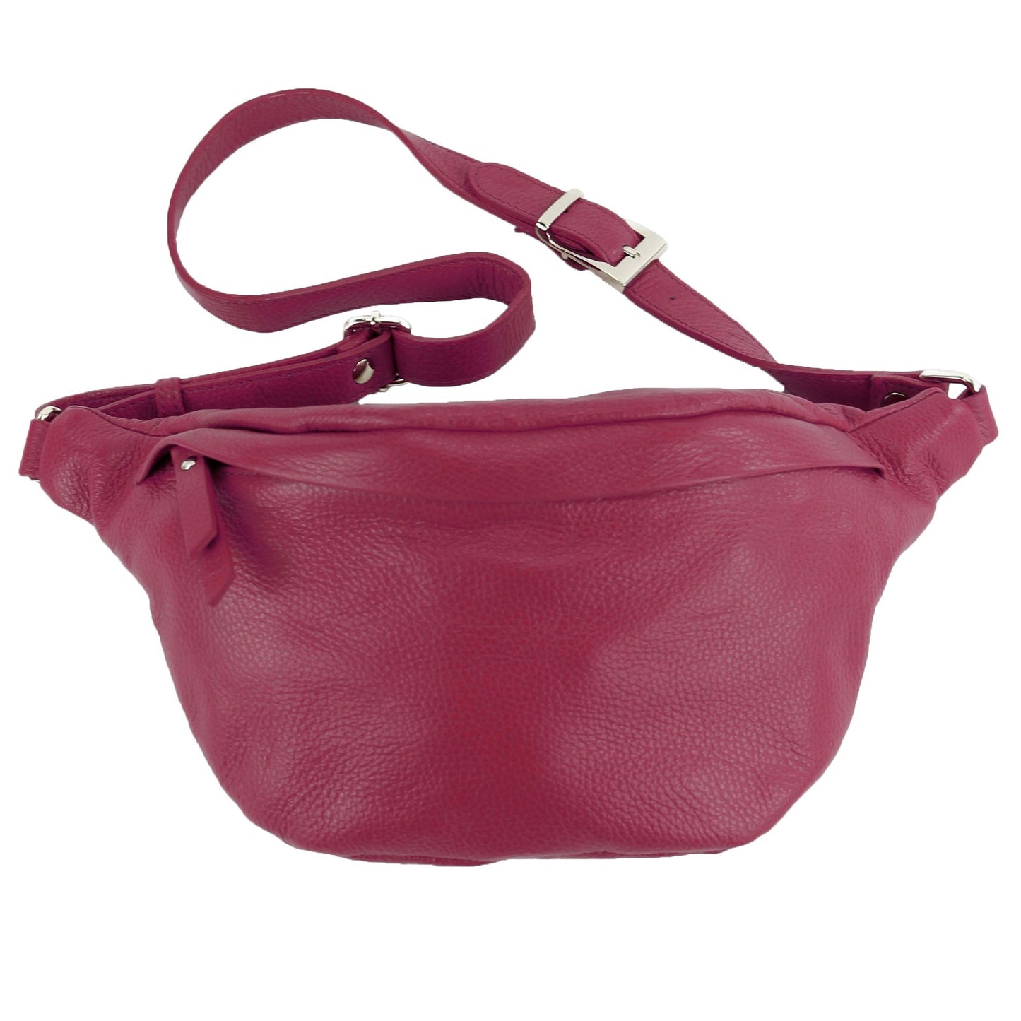 modamoda de - T77 -  ital. Hüfttasche Bauchtasche Brusttasche Medium aus weichem Leder