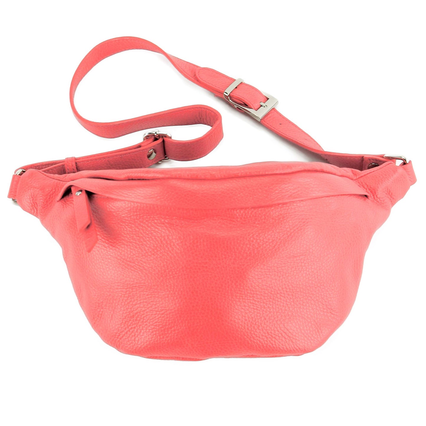 modamoda de - T77 -  ital. Hüfttasche Bauchtasche Brusttasche Medium aus weichem Leder