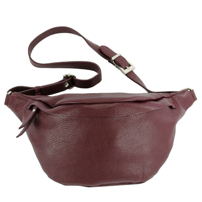 modamoda de - T77 -  ital. Hüfttasche Bauchtasche Brusttasche Medium aus weichem Leder